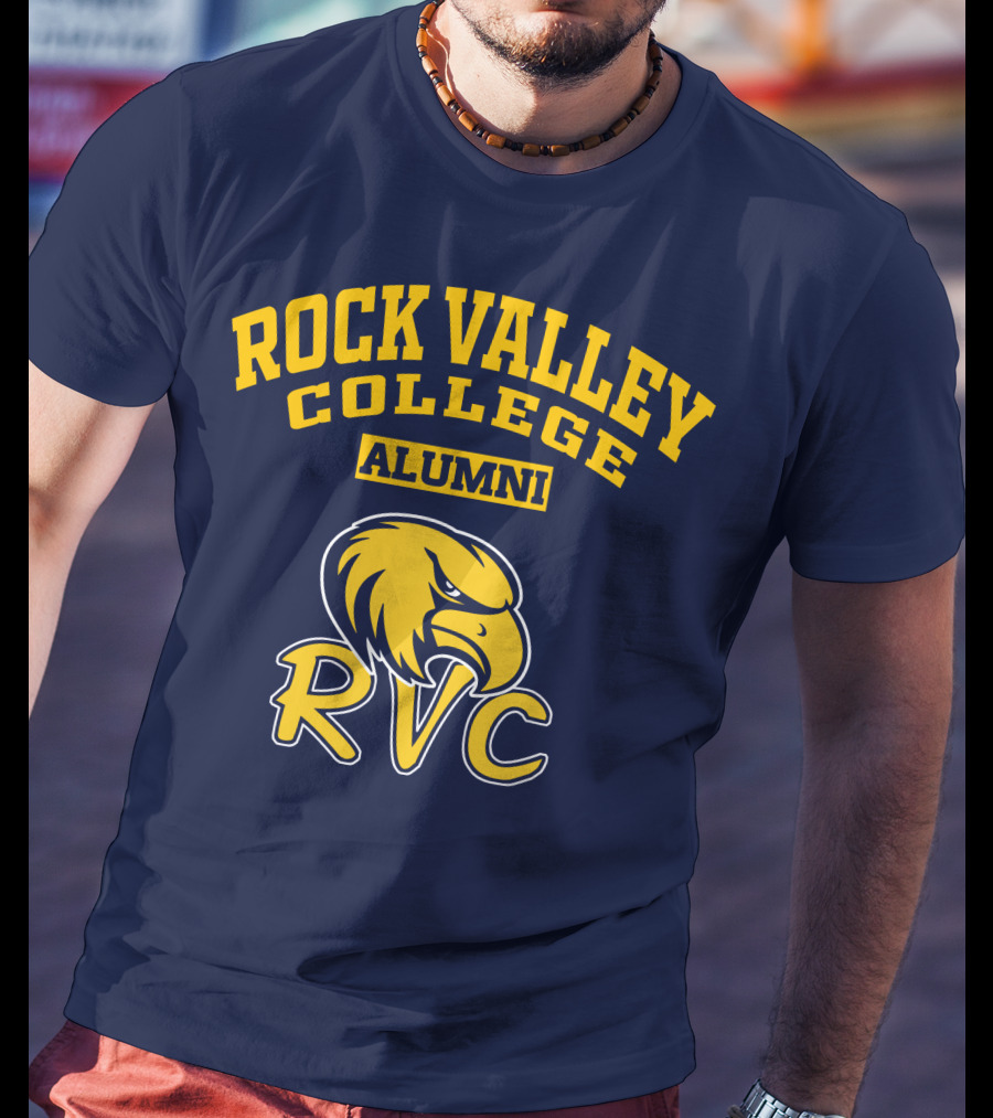 ROCK VALLEY COLLEGE ALUMNI RVC Eagle T-Shirt