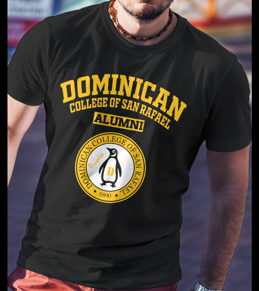 Dominican College Of San Rafael Alumni 1890 Penguins T-Shirt
