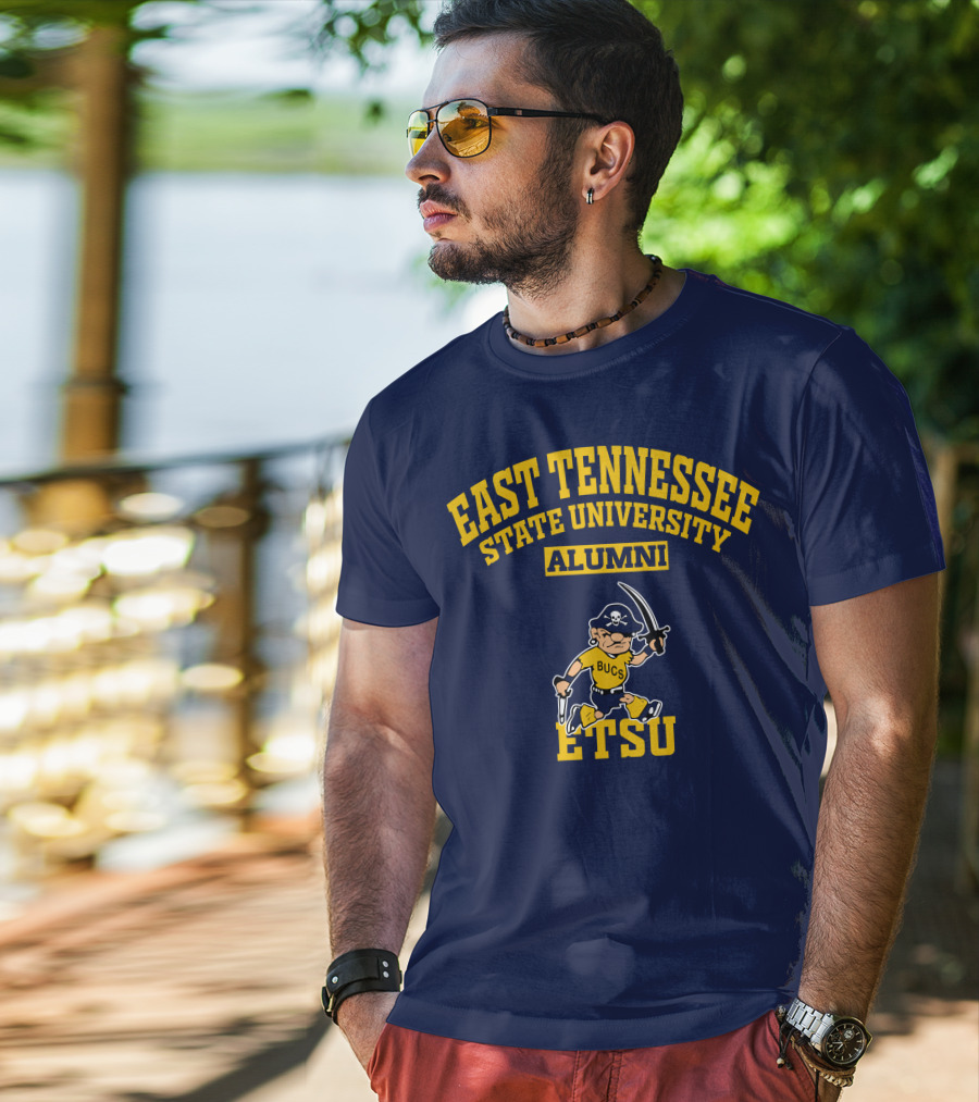 East Tennessee State University Alumni Bucs ETSU T-Shirt