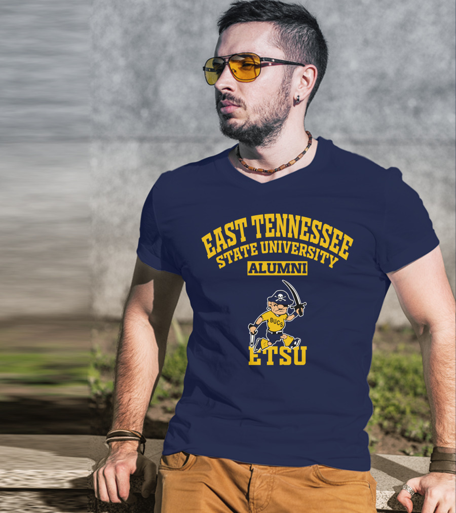 East Tennessee State University Alumni Bucs ETSU T-Shirt