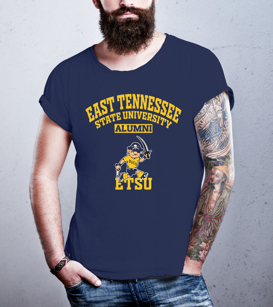 East Tennessee State University Alumni Bucs ETSU T-Shirt