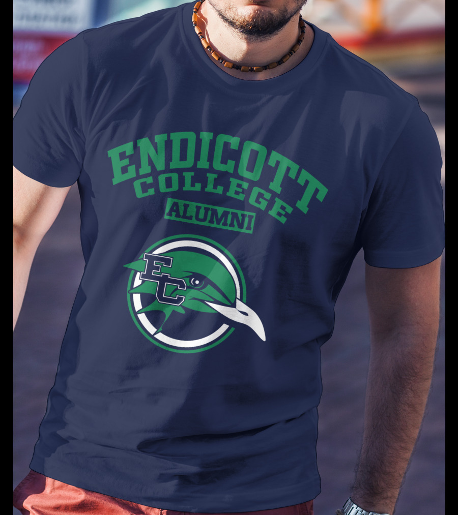 Endicott College Alumni Ec Logo Emblem T-Shirt