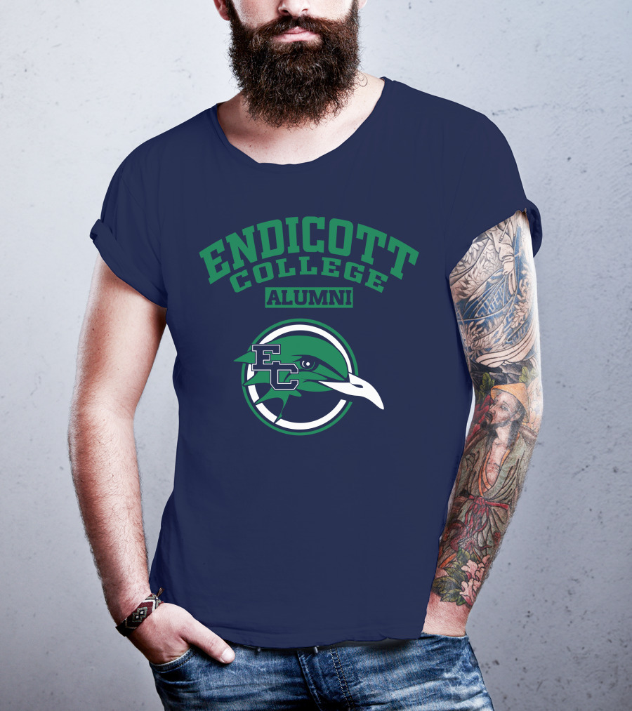Endicott College Alumni Ec Logo Emblem T-Shirt