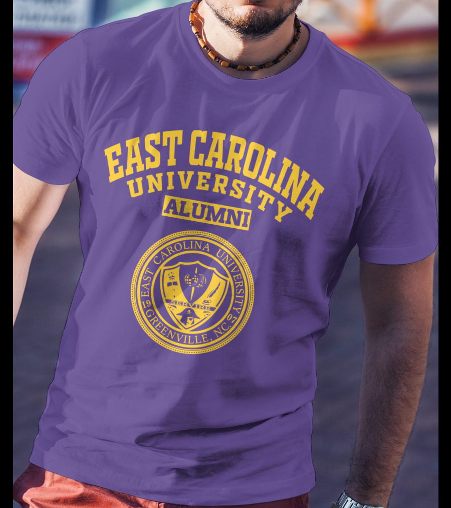 East Carolina University Alumni Seal Greenville NC T-Shirt