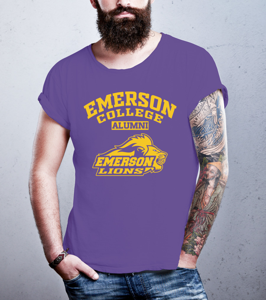 Emerson College Alumni Emerson Lions T-Shirt