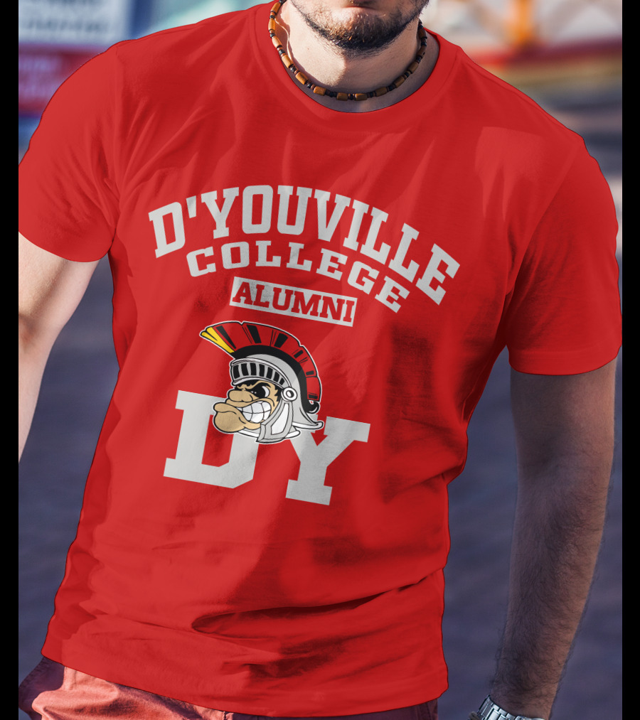 D Youville College Alumni DY Spartan T-Shirt