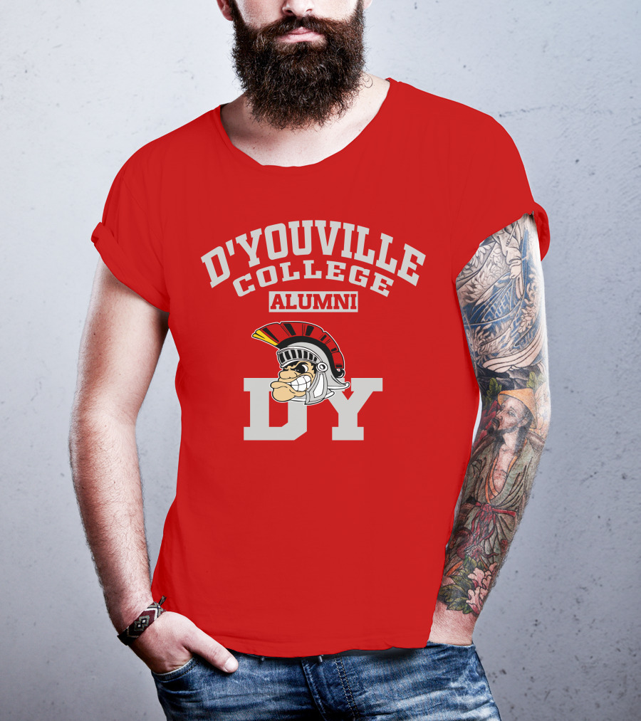 D Youville College Alumni DY Spartan T-Shirt