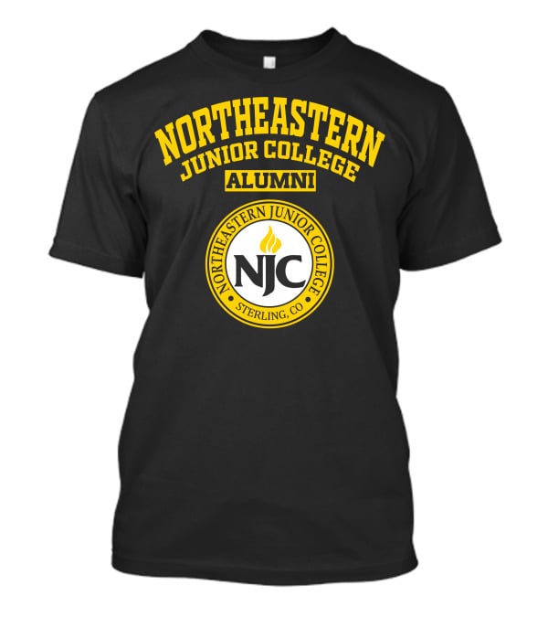 Northeastern Junior College Alumni NJC Sterling CO T-Shirt