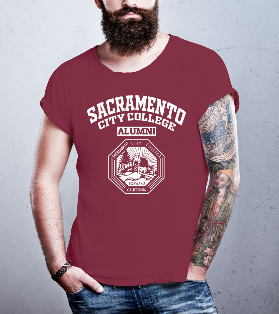 Sacramento City College Alumni Forward California T-Shirt