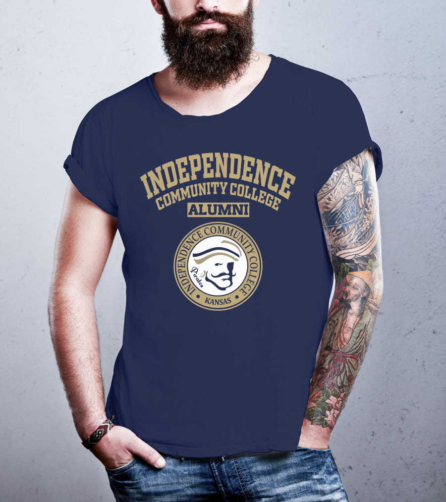 Independence Community College Alumni Kansas Pirates T-Shirt