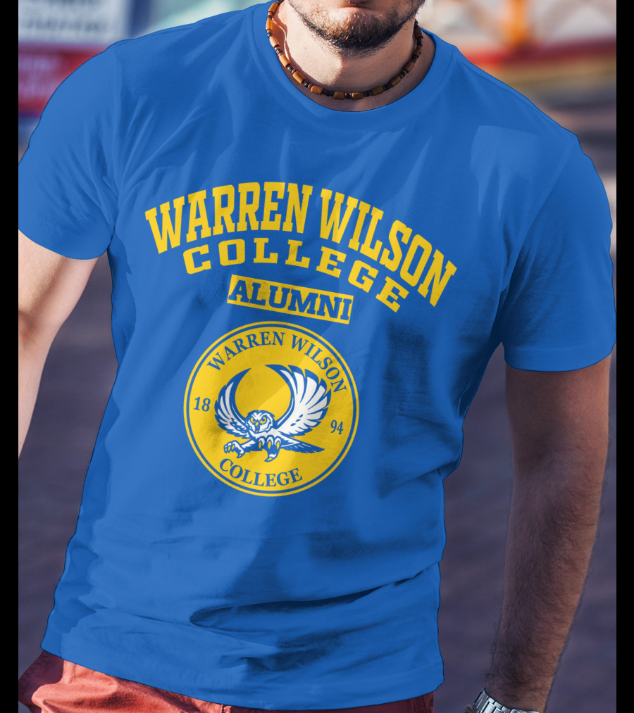 Warren Wilson College Alumni Owl 1894 Circular Crest T-Shirt