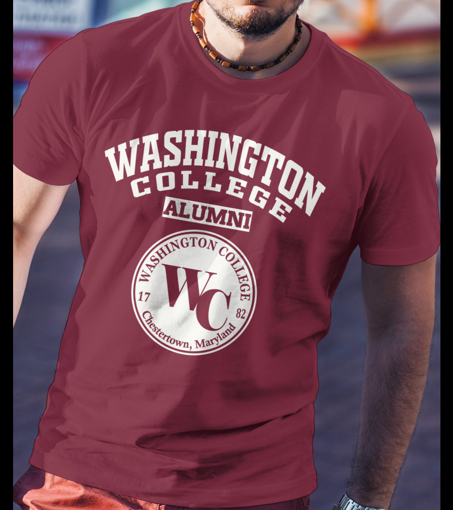 Washington College Alumni Chestertown Maryland 1782 WC T-Shirt