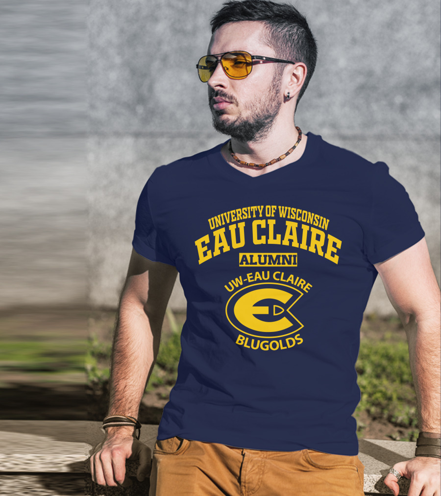 University Of Wisconsin Eau Claire Alumni UW-Eau Claire Blugolds T-Shirt