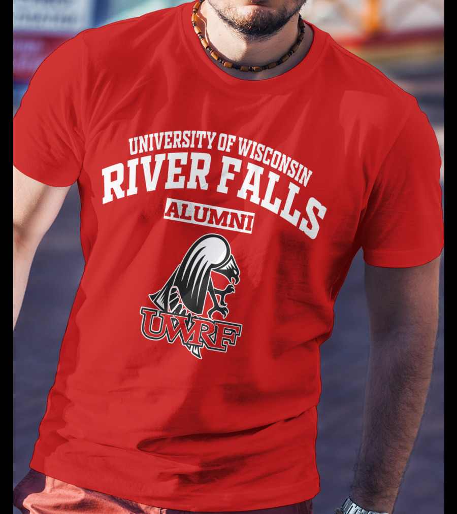 University Of Wisconsin River Falls Alumni UWRF Falcon T-Shirt