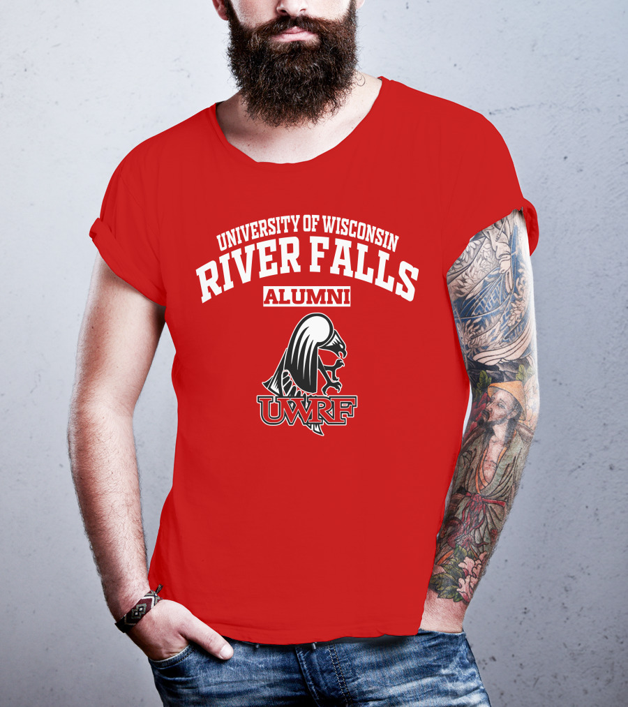 University Of Wisconsin River Falls Alumni UWRF Falcon T-Shirt