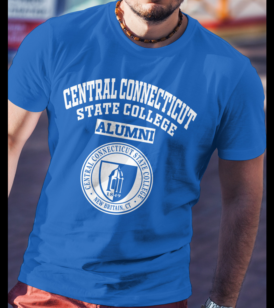 Central Connecticut State College Alumni New Britain CT 1849 T-Shirt
