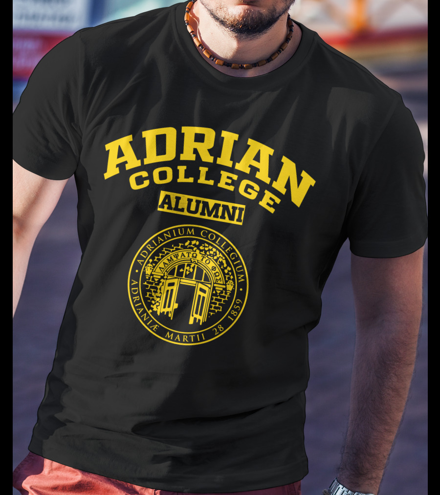 Adrian College Alumni Adraniae Collegium Seal Martii 28 1859 T-Shirt