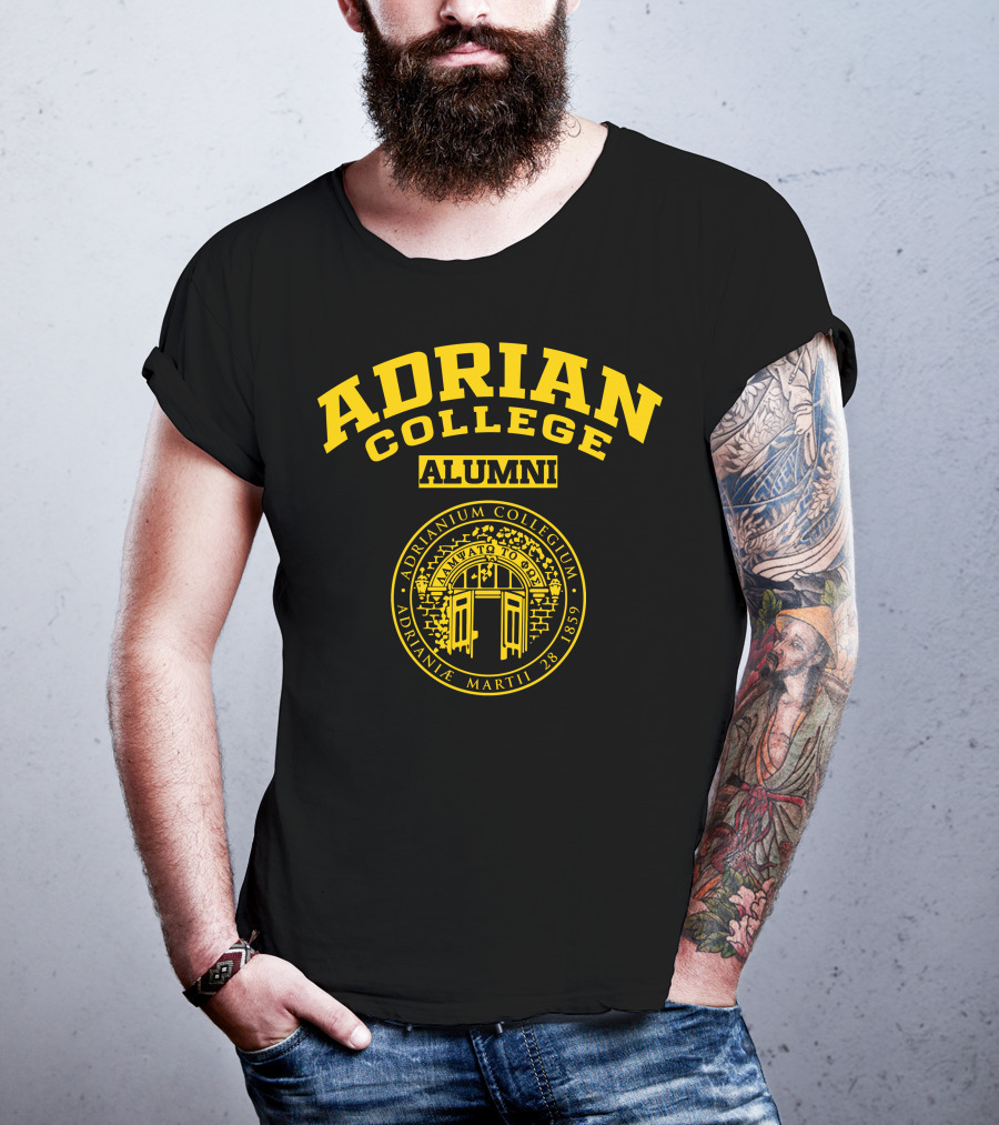 Adrian College Alumni Adraniae Collegium Seal Martii 28 1859 T-Shirt