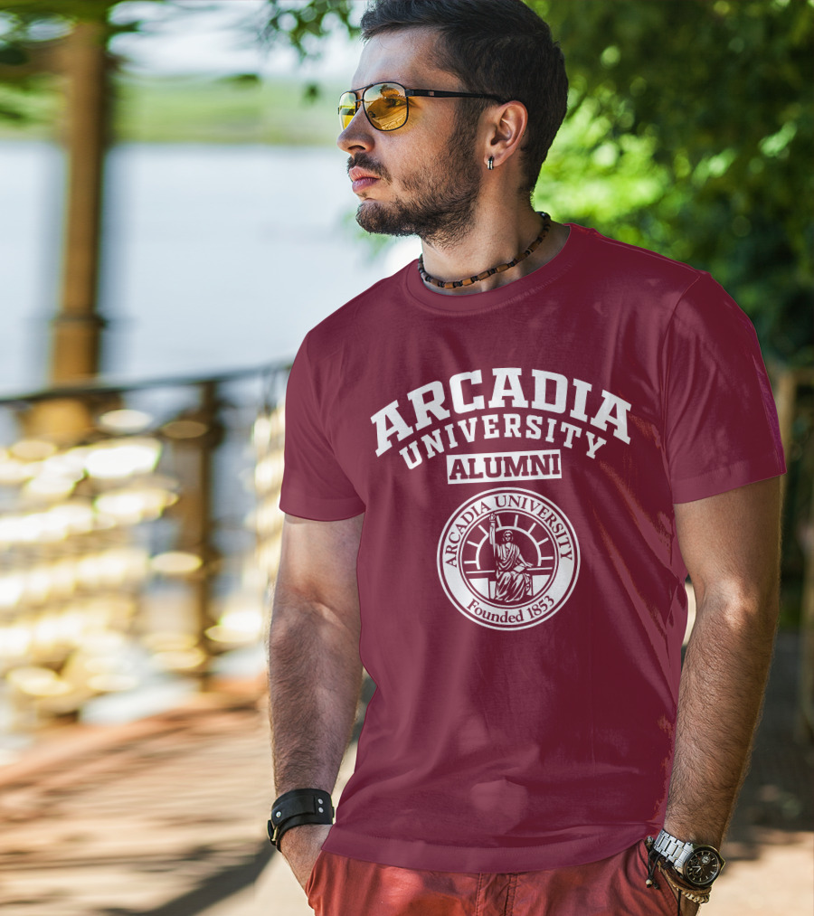 Arcadia University Alumni Founded 1853 Seal T-Shirt