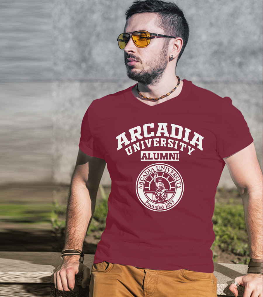 Arcadia University Alumni Founded 1853 Seal T-Shirt