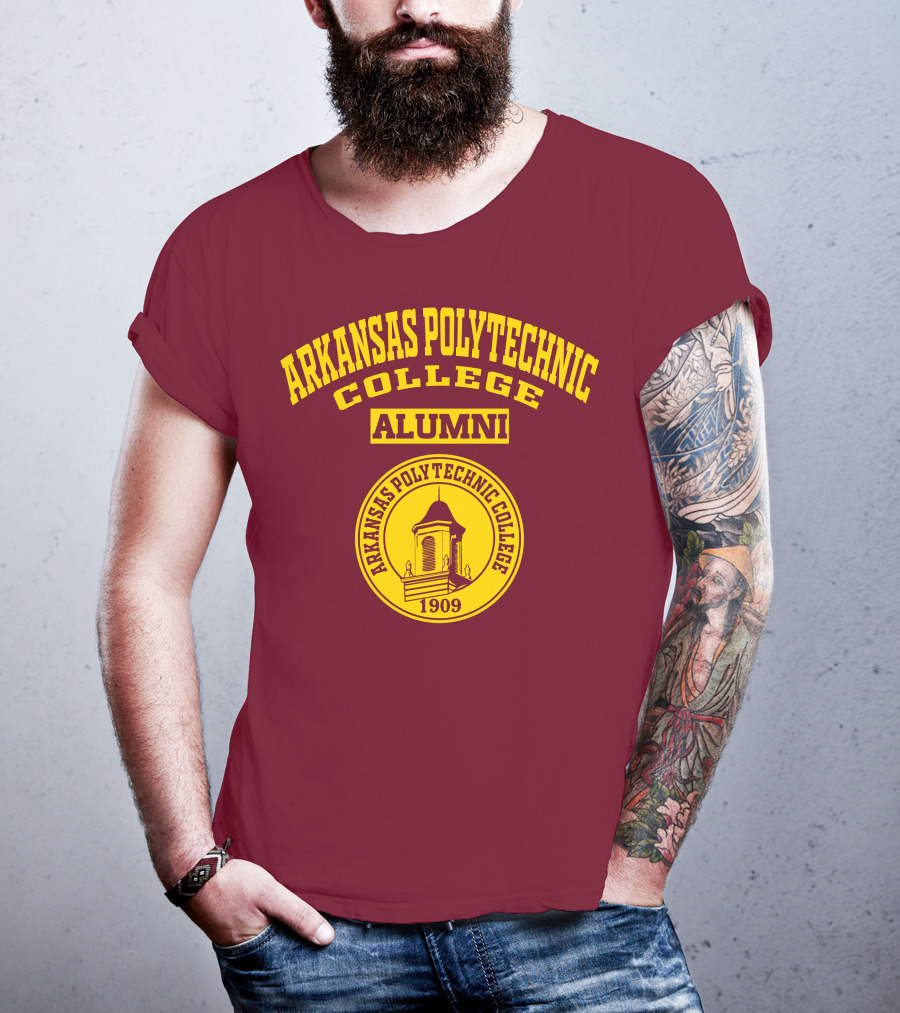 Arkansas Polytechnic College Alumni 1909 Emblem T-Shirt