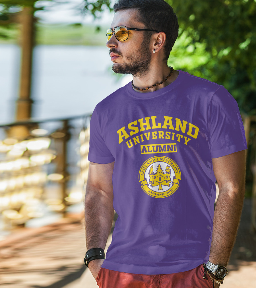 Ashland University Alumni Ashland Ohio 1878 Seal T-Shirt