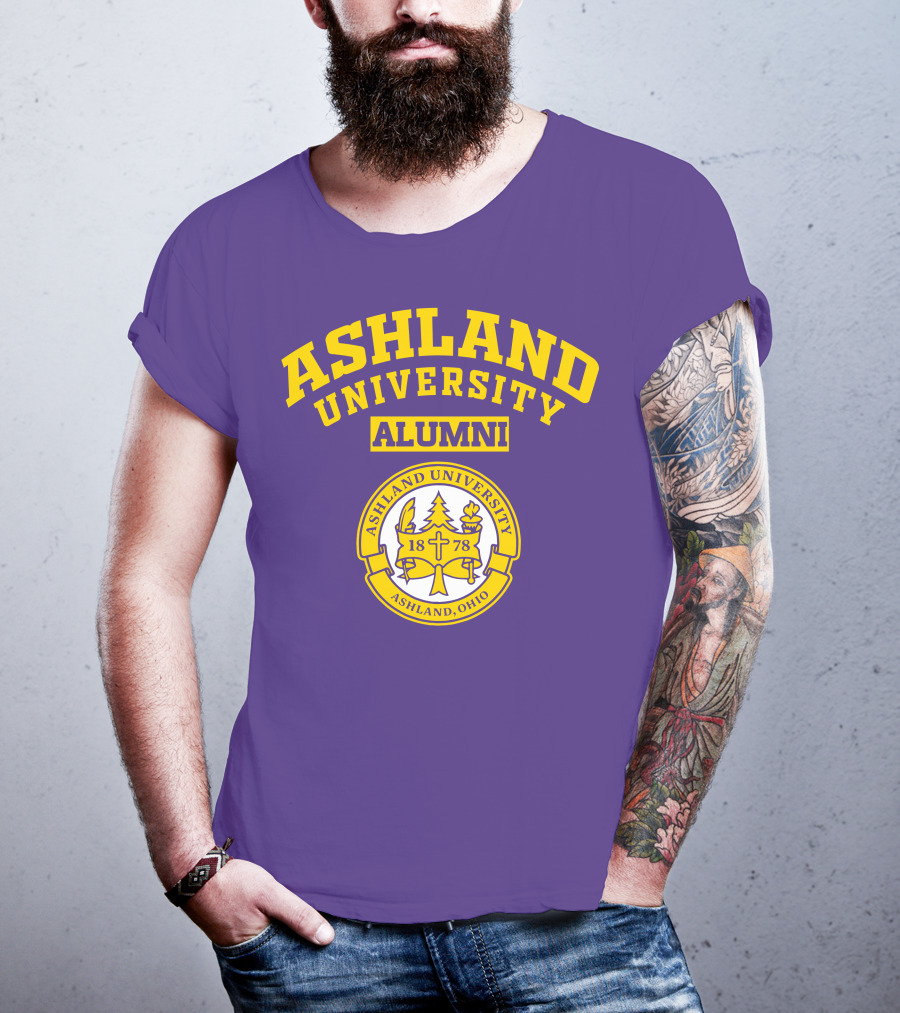 Ashland University Alumni Ashland Ohio 1878 Seal T-Shirt