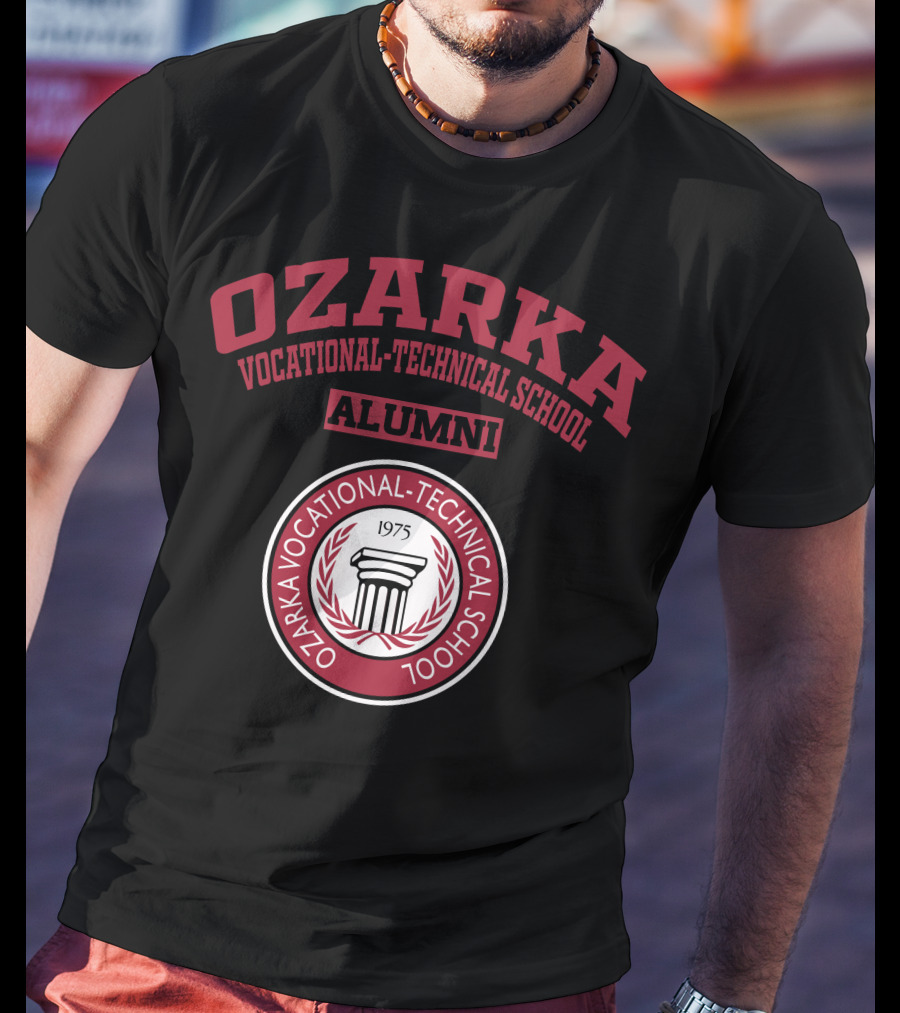 Ozarka Vocational-Technical School Alumni 1975 Emblem T-Shirt