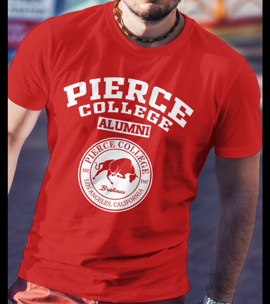 Pierce College Alumni Brahmas Los Angeles California Est 1947 T-Shirt