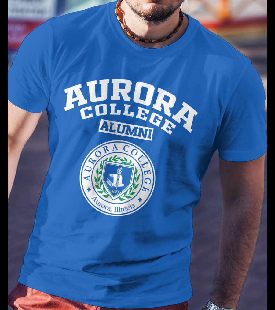Aurora College Alumni Seal Aurora Illinois 1893 T-Shirt