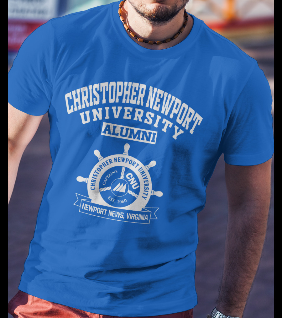 Christopher Newport University Alumni Captains CNU Est. 1960 Newport News Virginia T-Shirt
