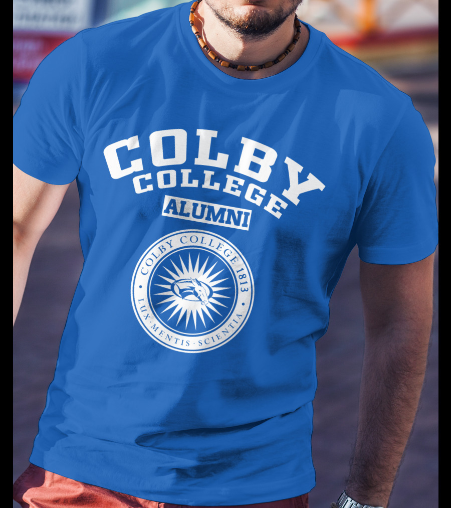 Colby College Alumni Lux Mentis Scientia 1813 T-Shirt