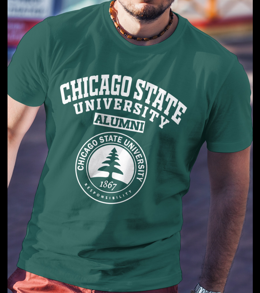Chicago State University Alumni Responsibility 1867 T-Shirt