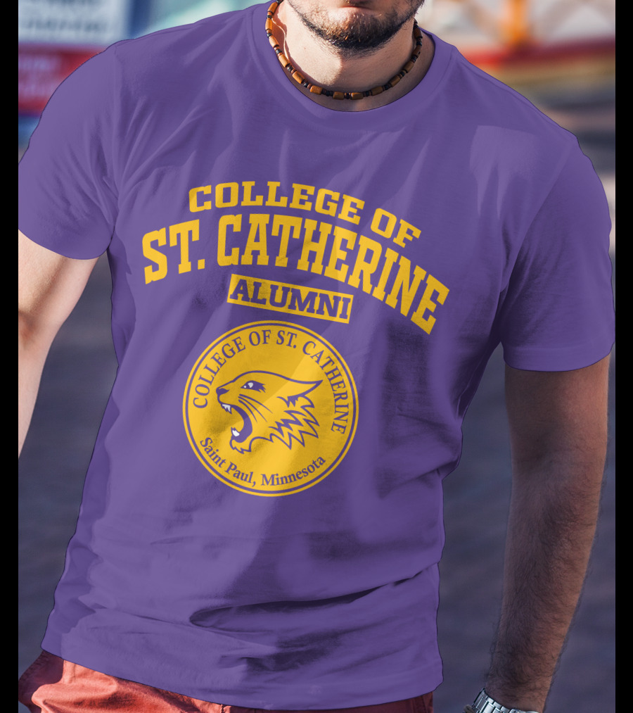 College Of St. Catherine Alumni Saint Paul Minnesota Wildcats T-Shirt