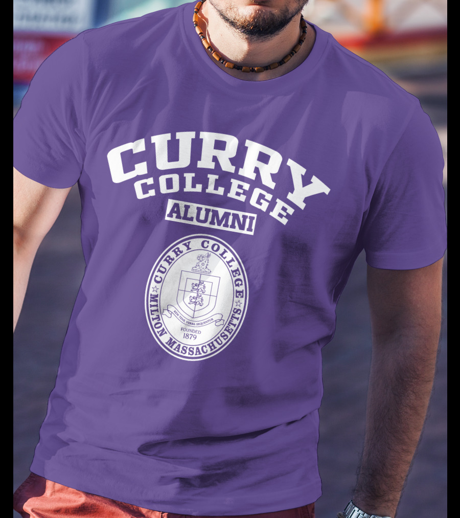Curry College Alumni Milton Massachusetts Seal 1879 T-Shirt