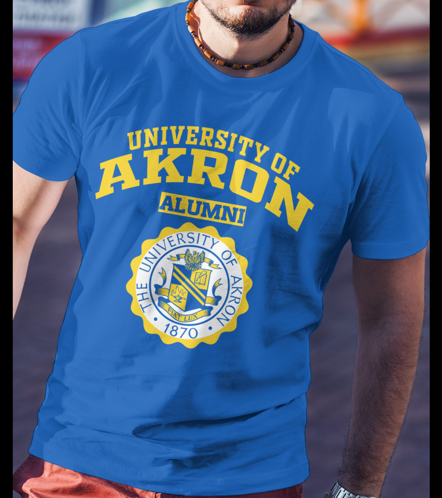 University Of Akron Alumni 1870 Seal T-Shirt