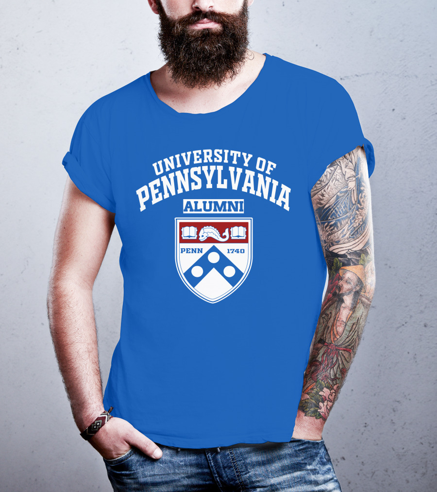 University Of Pennsylvania Alumni Penn 1740 Shield T-Shirt