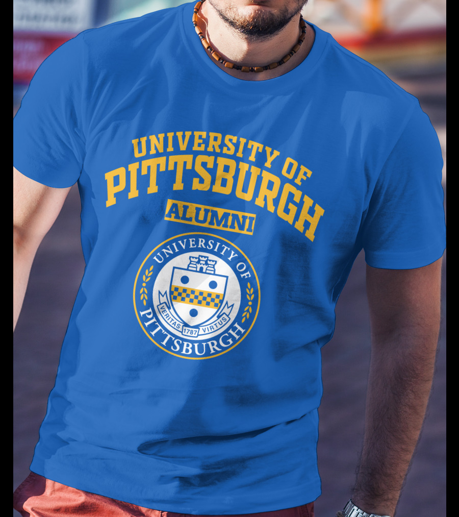 UNIVERSITY OF PITTSBURGH ALUMNI VERITAS 1787 VIRTUS T-Shirt