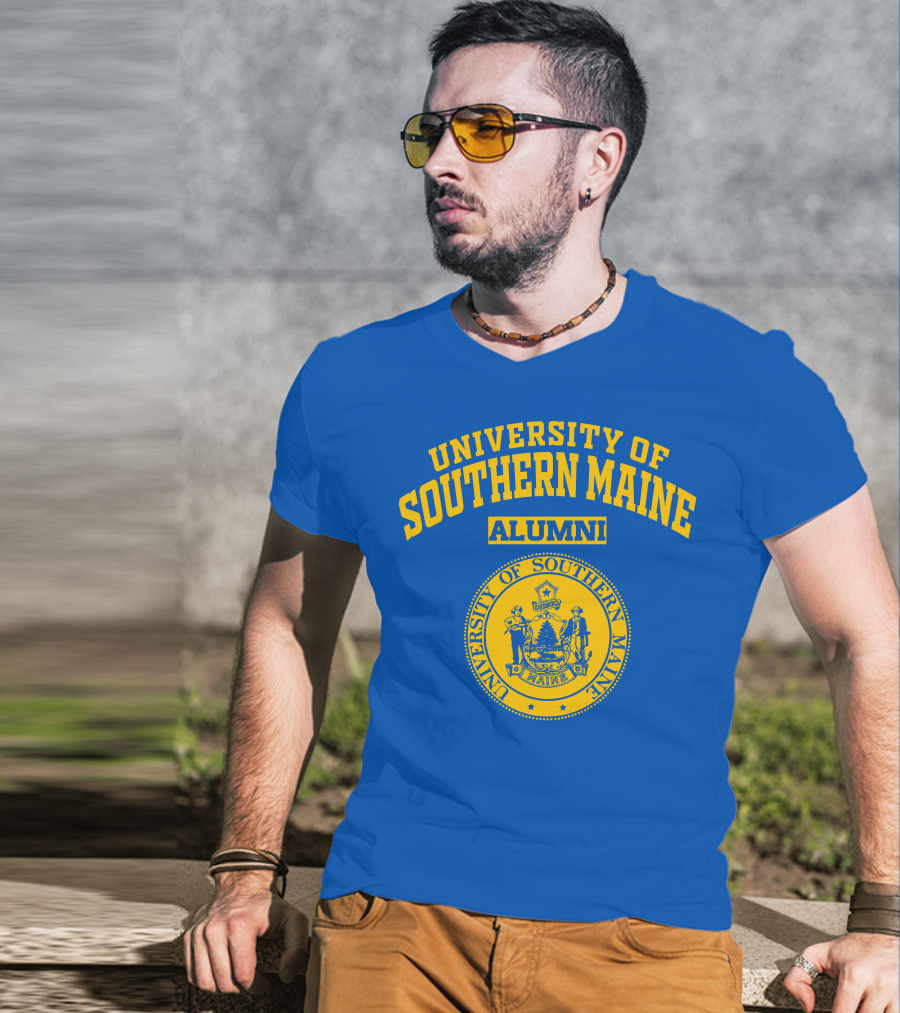 University Of Southern Maine Alumni Portland Seal T-Shirt