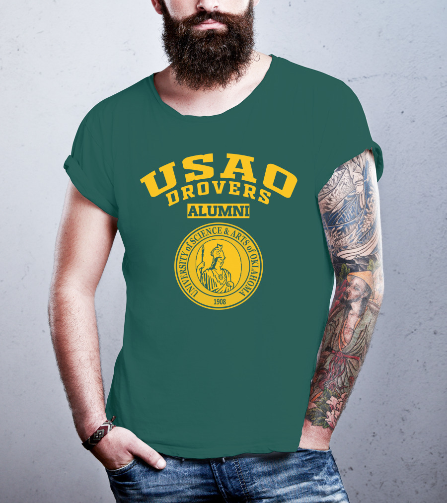 USAO Drovers Alumni University Of Science And Arts Of Oklahoma 1908 T-Shirt