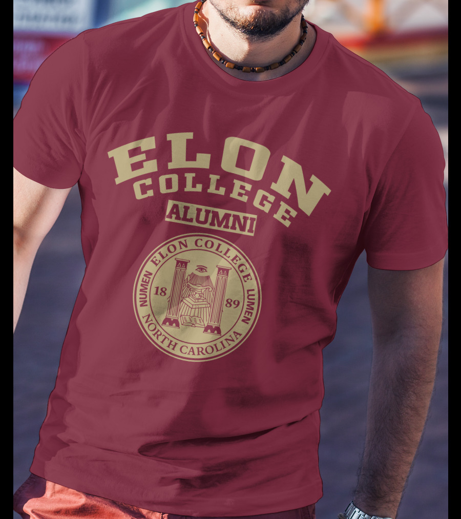 Elon College Alumni Numen Lumen 1889 North Carolina T-Shirt