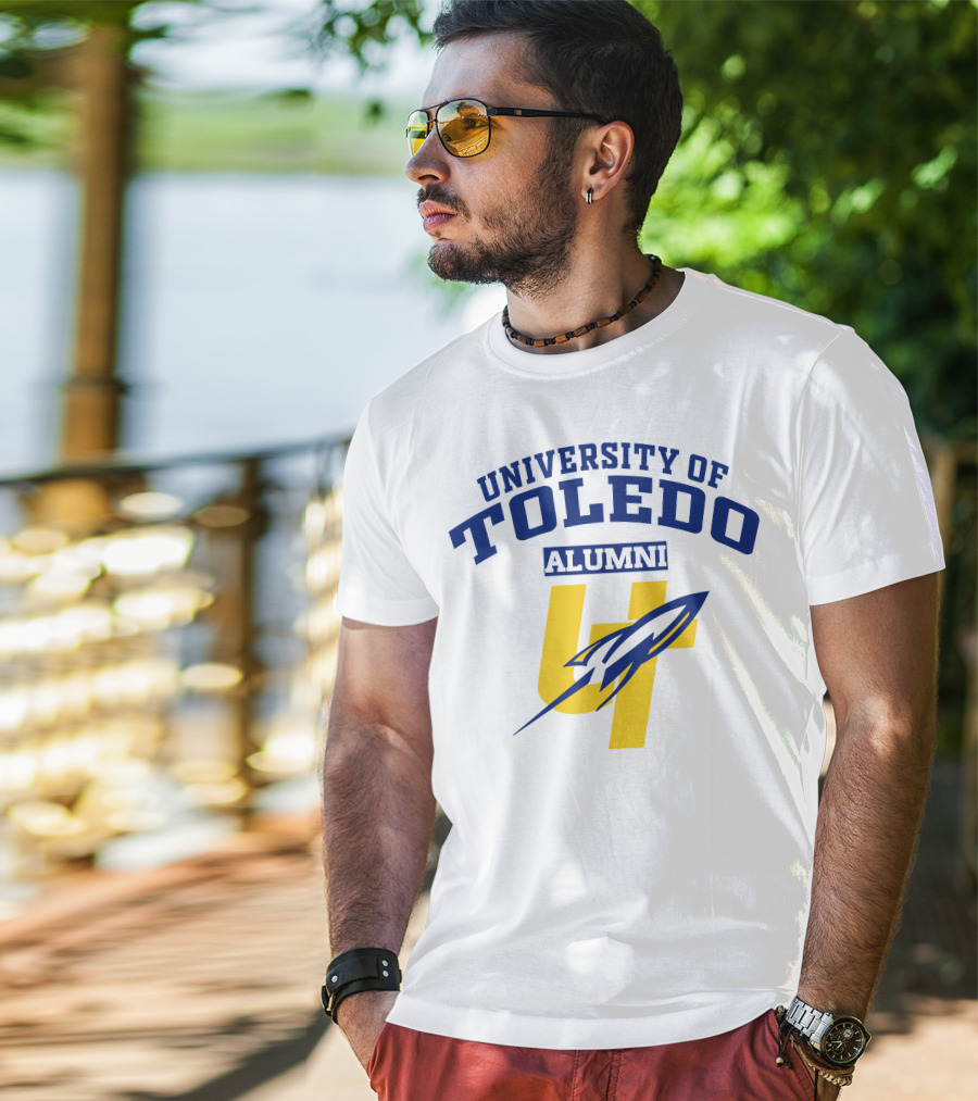 University Of Toledo Alumni Rocket Logo UT T-Shirt
