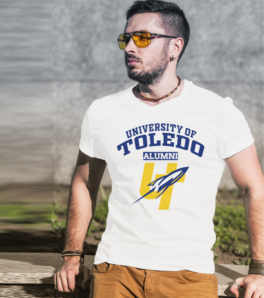University Of Toledo Alumni Rocket Logo UT T-Shirt