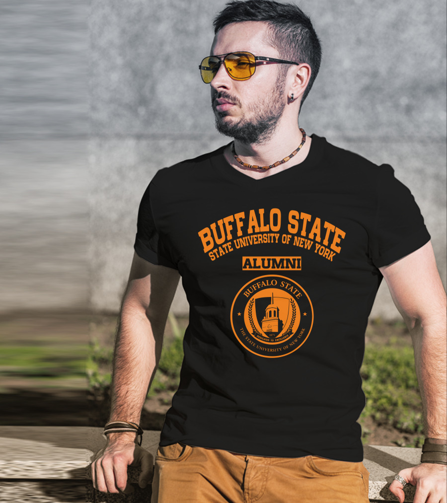 Buffalo State State University Of New York Alumni Dedicated To Excellence 1871 T-Shirt