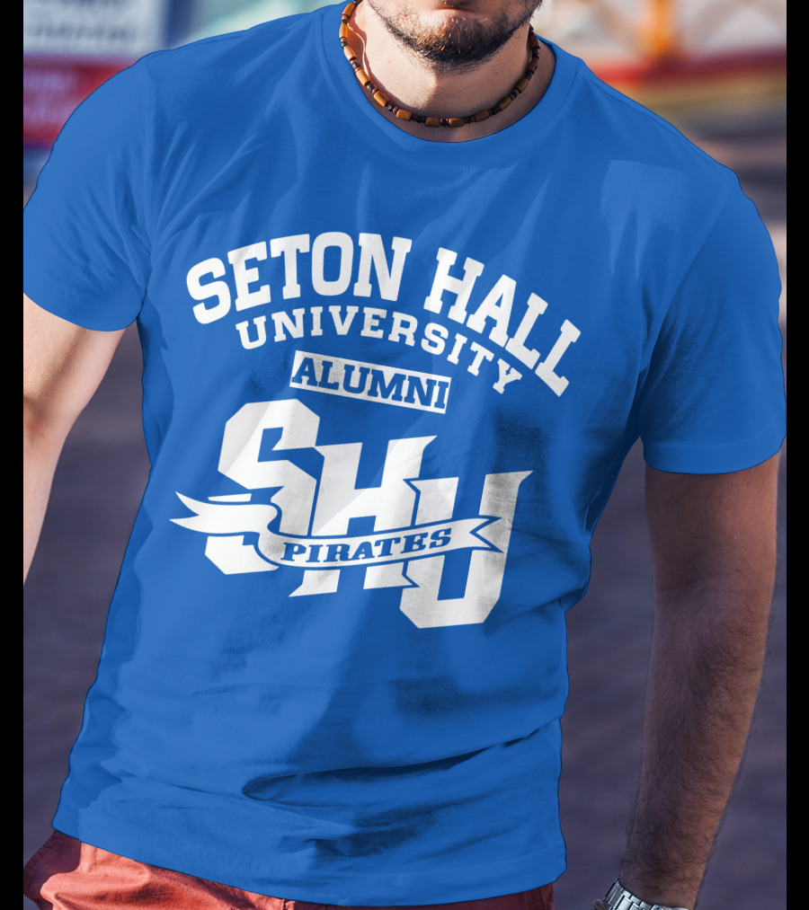 Seton Hall University Alumni SHU Pirates T-Shirt