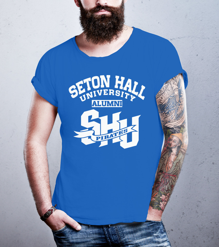 Seton Hall University Alumni SHU Pirates T-Shirt