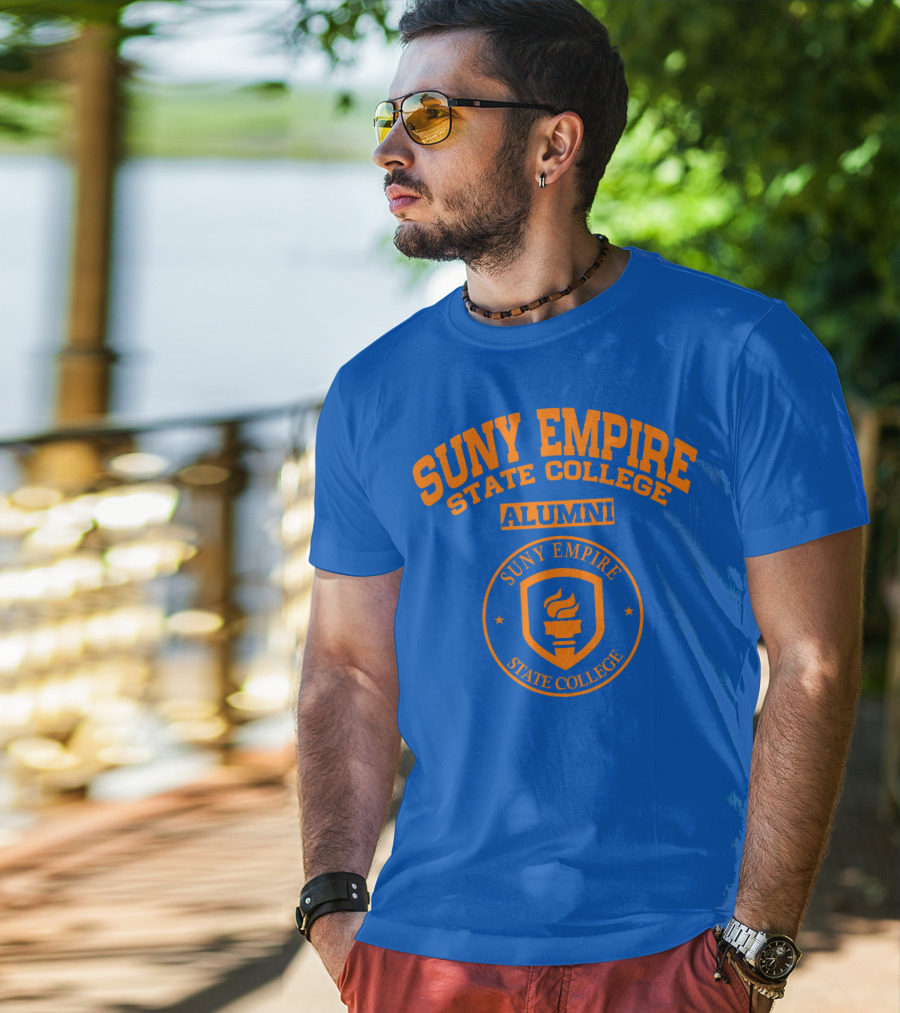 SUNY Empire State College Alumni Torch Emblem T-Shirt