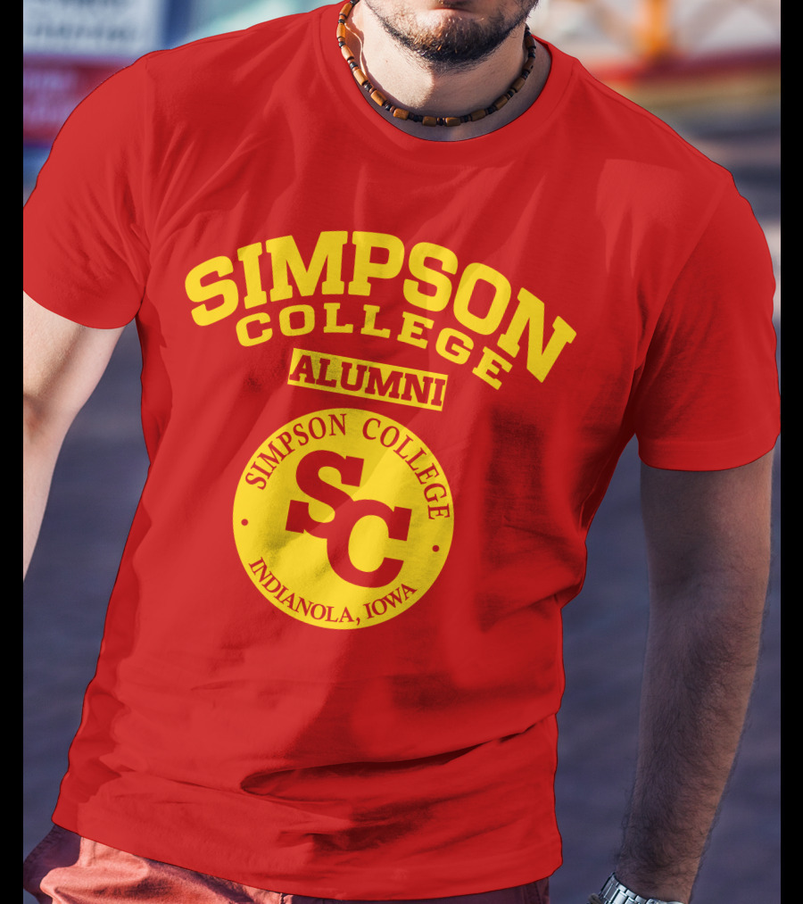 Simpson College Alumni SC Indianola Iowa T-Shirt