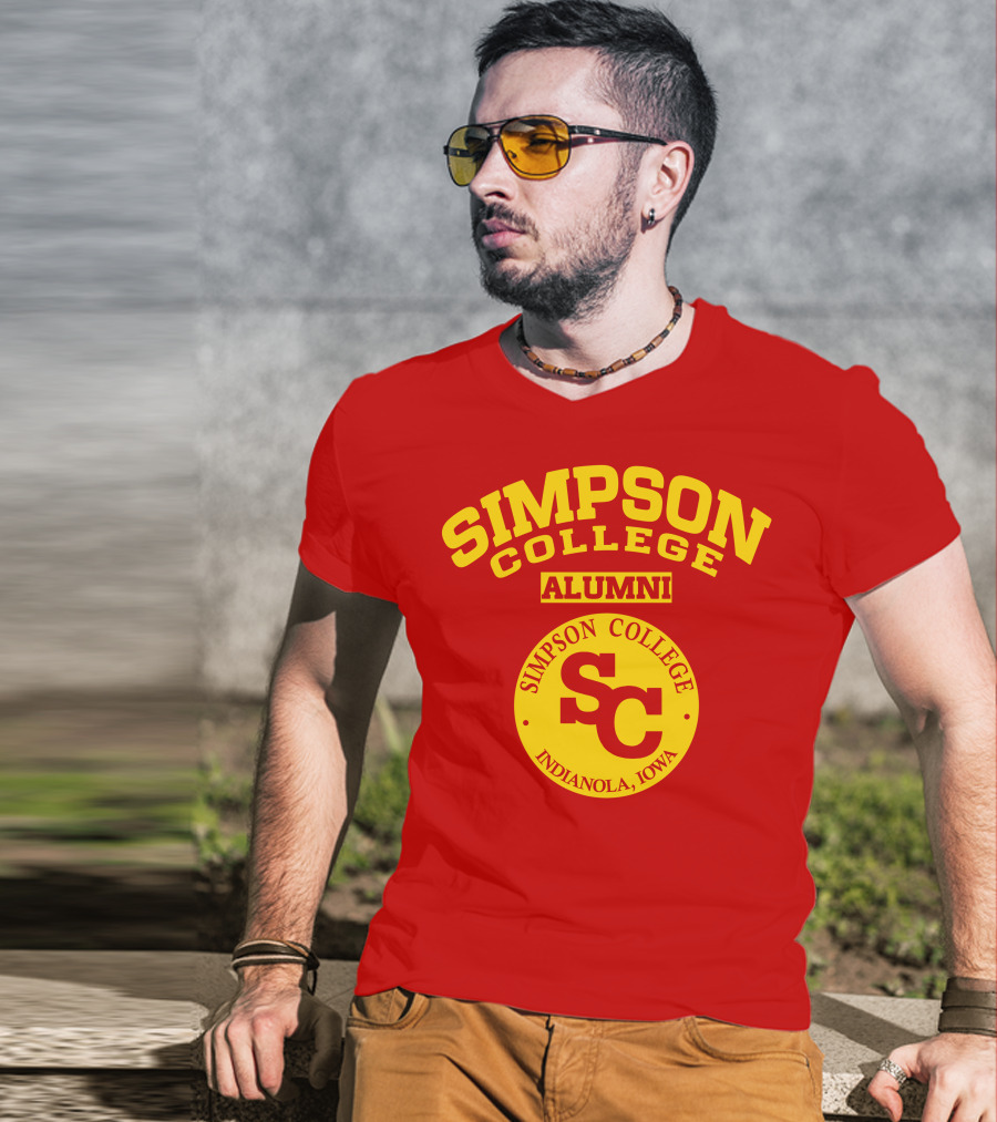 Simpson College Alumni SC Indianola Iowa T-Shirt