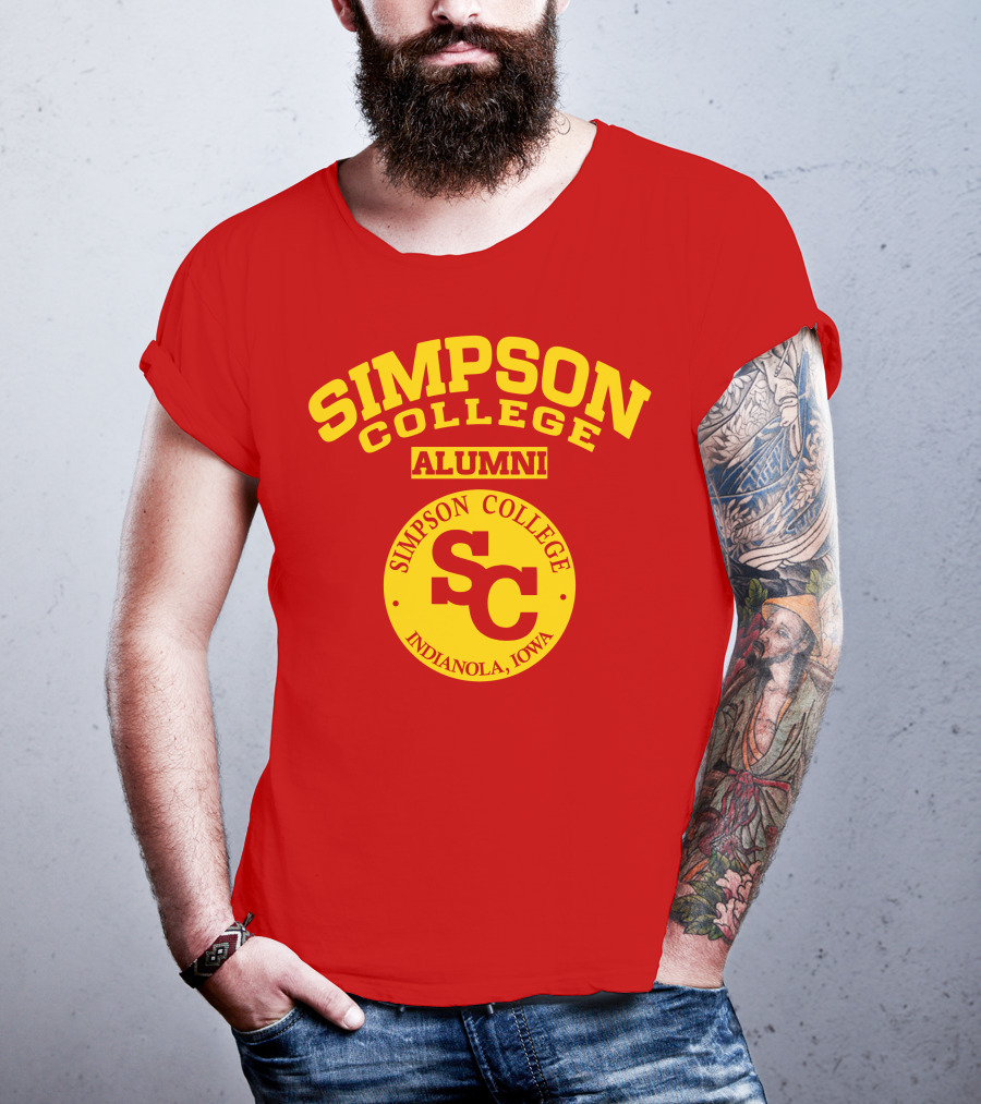 Simpson College Alumni SC Indianola Iowa T-Shirt